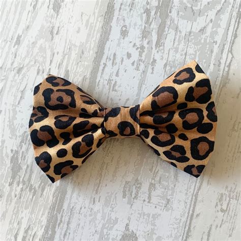 Unleash Your Wild Side with Stylish Animal Print Bow Ties